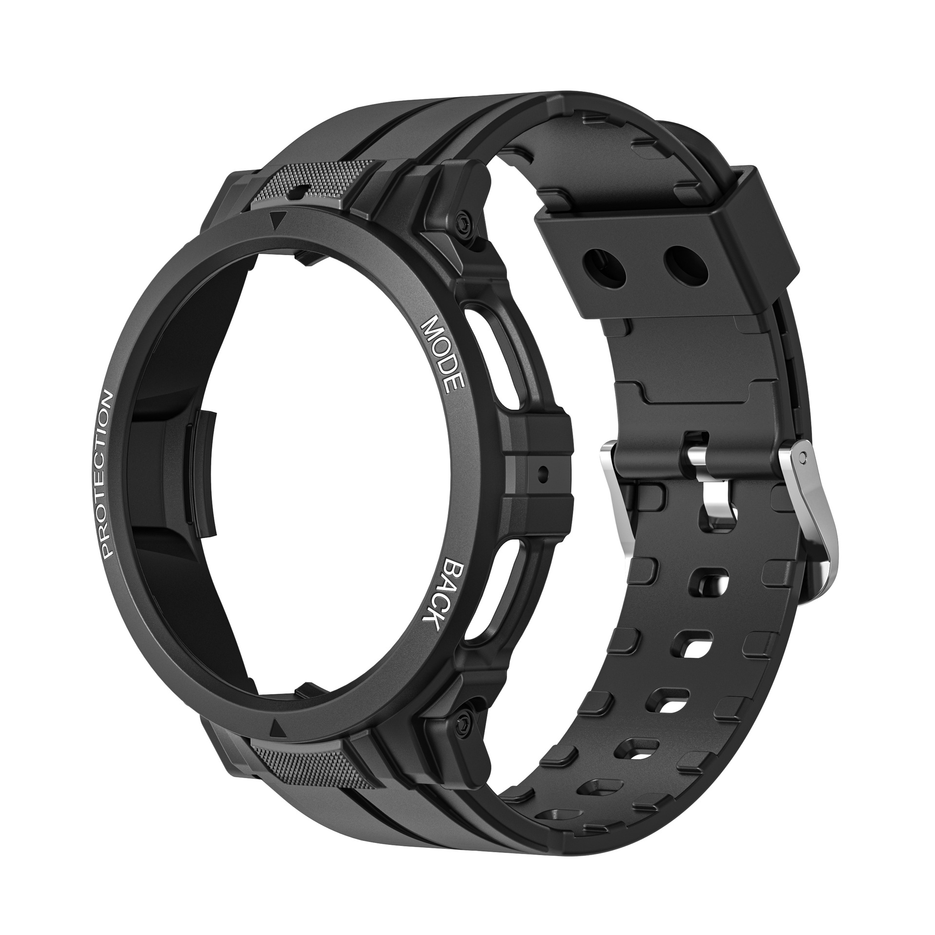 Ốp Case bảo vệ tích hợp dây đeo cho Samsung Galaxy Watch 5 40mm / 44mm &amp; Galaxy Watch 5 Pro 45mm