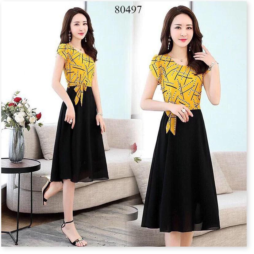 Đầm voan lụa hàng thiết kế