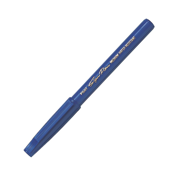 Bút Pilot Sign Pen Ngòi 2mm - Mực Xanh - SWN-SPN-L