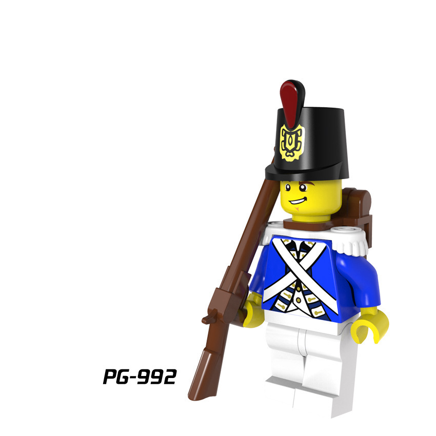 Minifigures Mô Hình Nhân Vật Lính Cận Đại Lính Hoàng Gia PG991 PG992 PG993 PG994 PG995 PG996 PG997 PG998