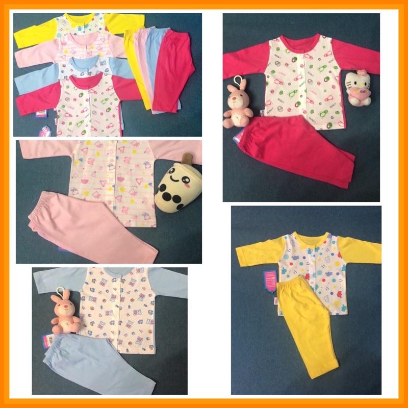 Đồ bộ dài tay cho bé gái 100% cotton