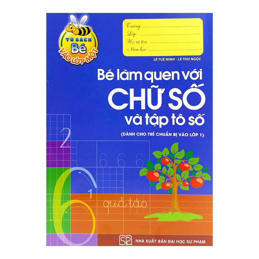 Bé vào lớp một ( Bộ túi 8 cuốn) - Tái Bản