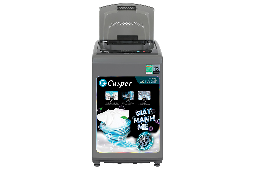 Máy giặt Casper 7.5 kg WT-75NG1 - Hàng chính hãng - Chỉ giao HCM