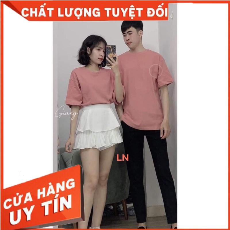 Áo đôi phông trơn