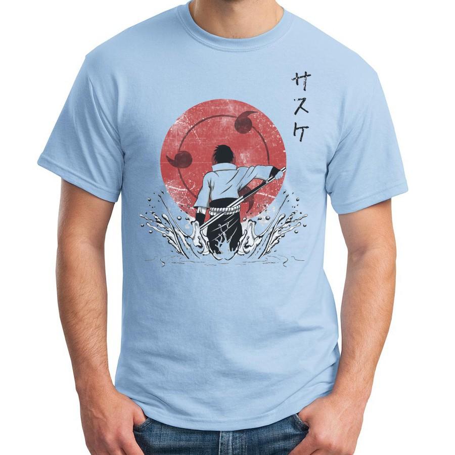 Áo thun Nam Nữ In hình Naruto Sasuke - Form rộng BIGSIZE AZ F1816