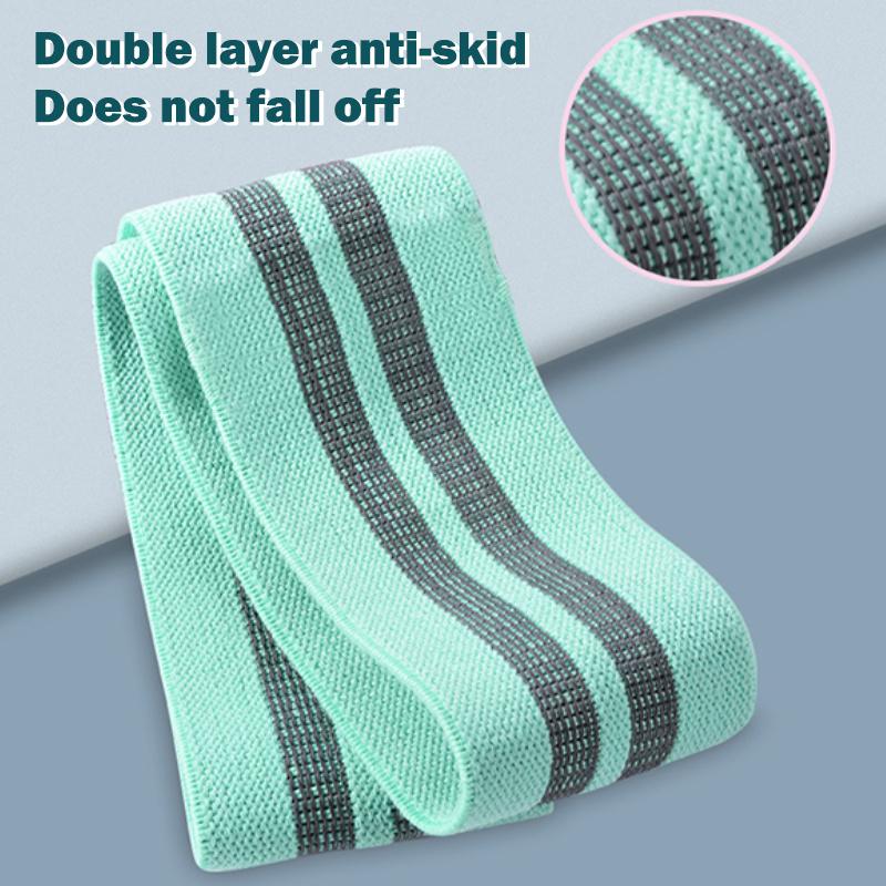 1PC Băng sức đề kháng Squat Squat Hip Trainer Yoga Yoga Thể thao Pilates Fitness Loop Loop Lift Lift Nâng dây đeo dây kéo dây kéo Color: C