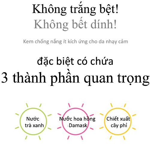 KEM CHỐNG NẮNG NOTS UV PROTECTION SUN CREAM