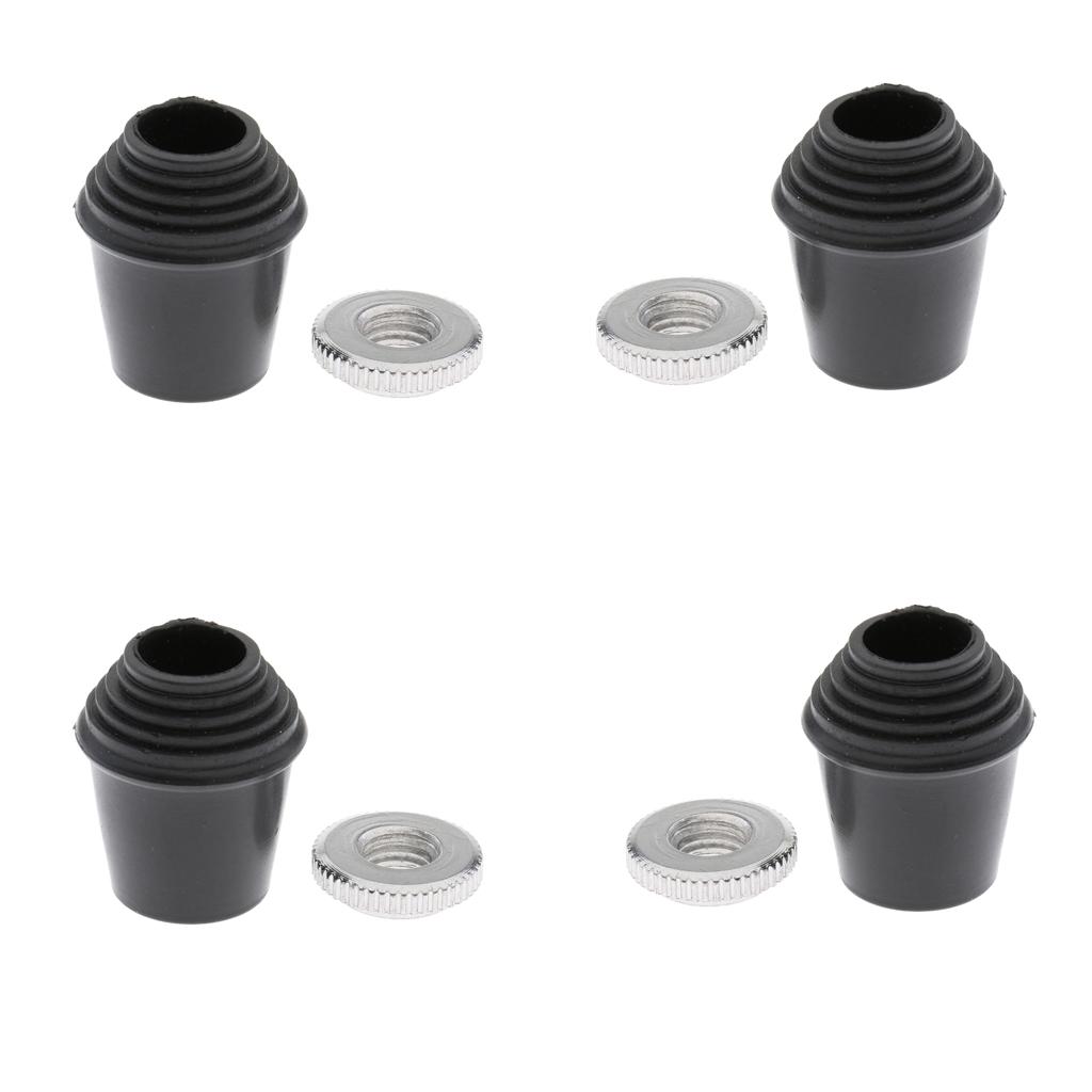 Sunnimix 4 Bộ Trống Bass Chân Phần Tầng Tom Chân Dành Cho Nhạc Cụ Bộ Gõ