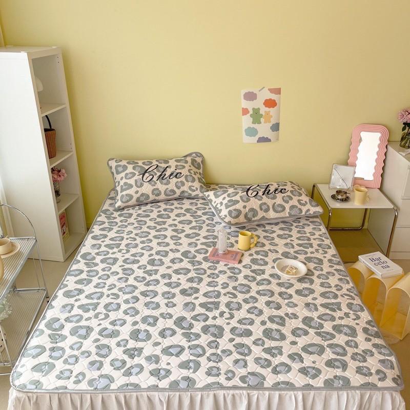 Chiếu Điều Hoà Tencel Cao Su Non Hàng Nhập Khẩu Cao Cấp 3 Món Da Beo
