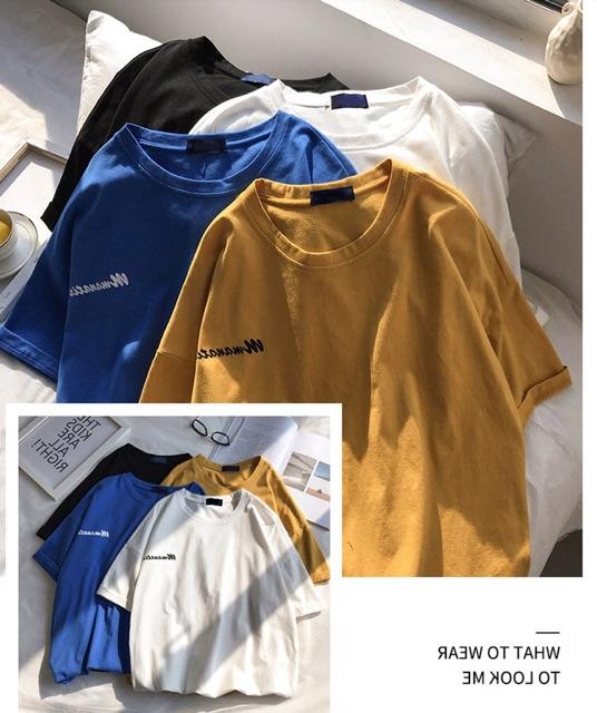 Áo thun tay lỡ form rộng