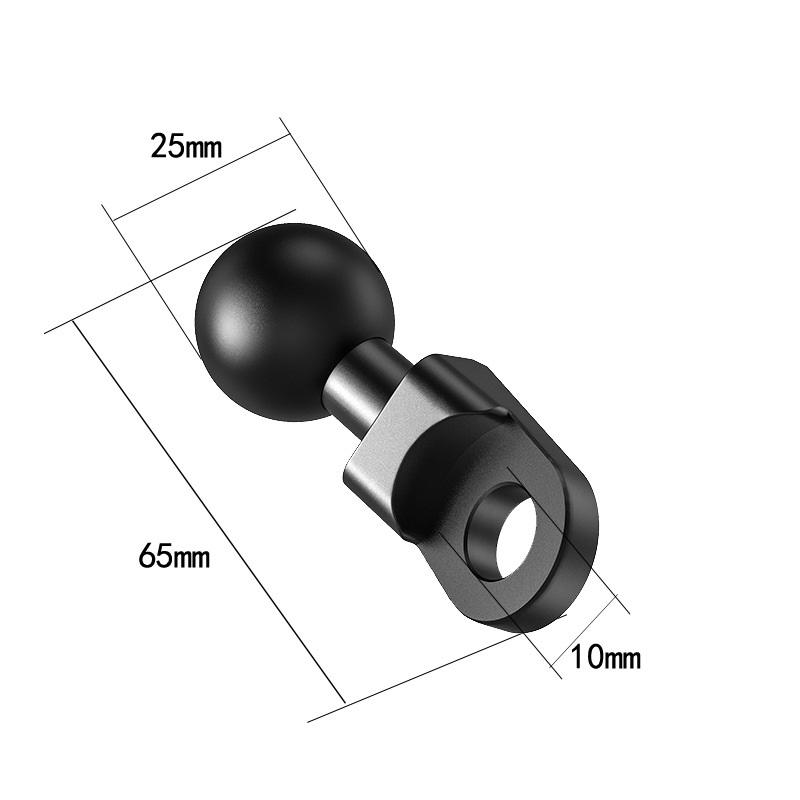 Bộ chuyển đổi xe máy 1 inch Ball Mount Motorcycle CLIP CLIP RESPEV