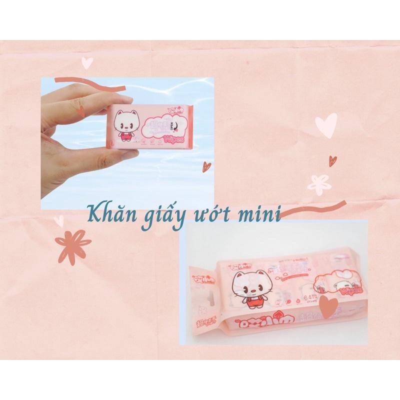 Khăn giất ướt mini tiện lợi