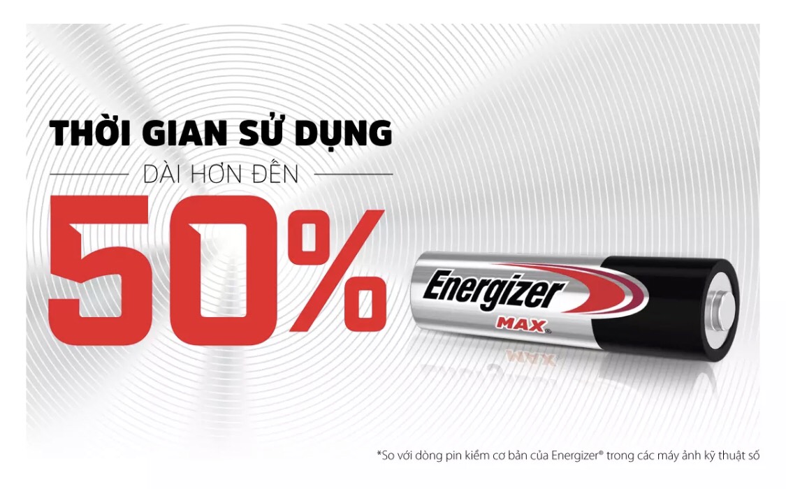 Pin Max 8 + 4 Viên Energizer E92 BP8+4 AAA