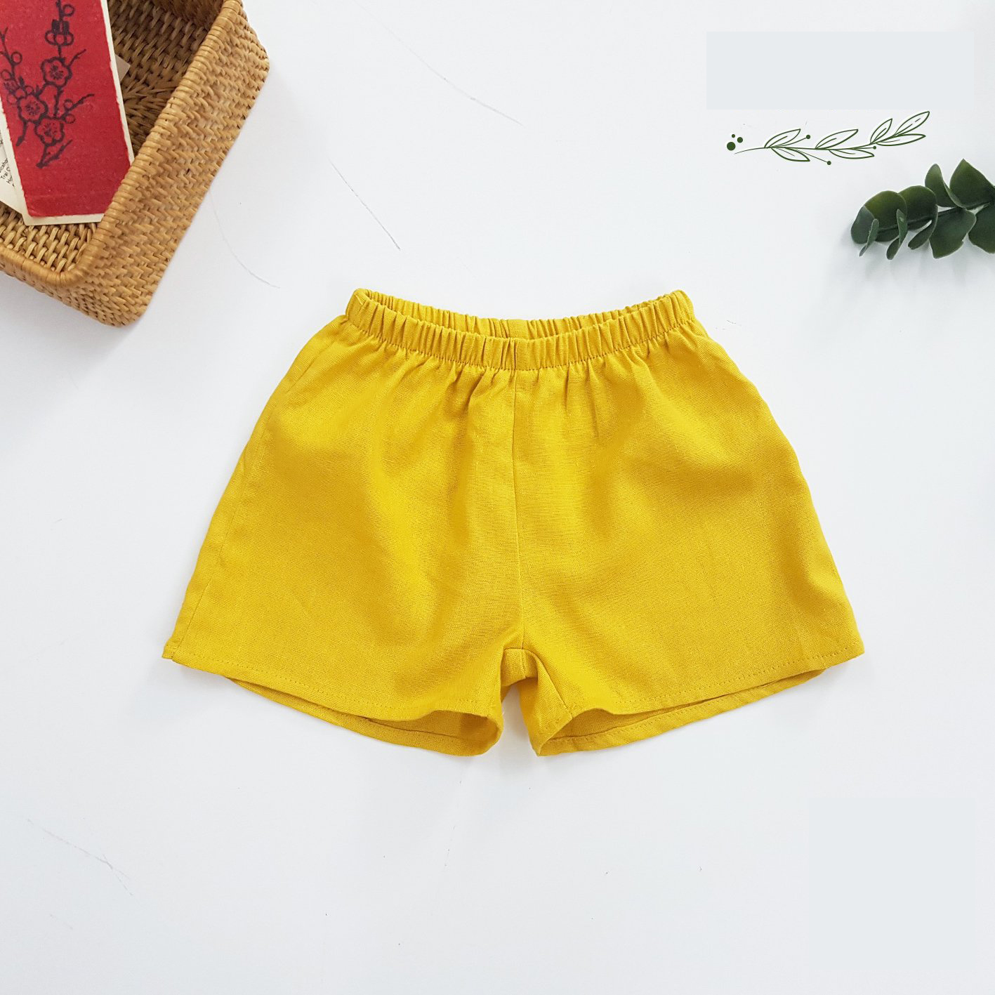 Đồ bộ cho bé gái áo tím hoa nhí quần vàng set trang phục bé gái từ 1-10 tuổi (8-36kg)