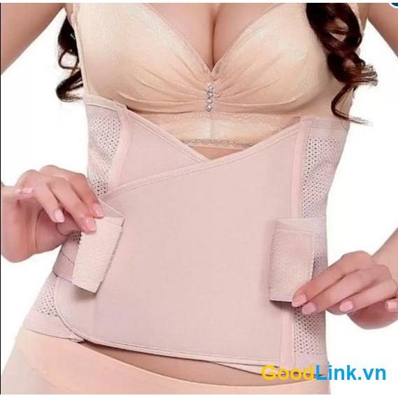 ĐAI NỊT BỤNG TAN MỠ - 2 LỚP COTTON NUDE