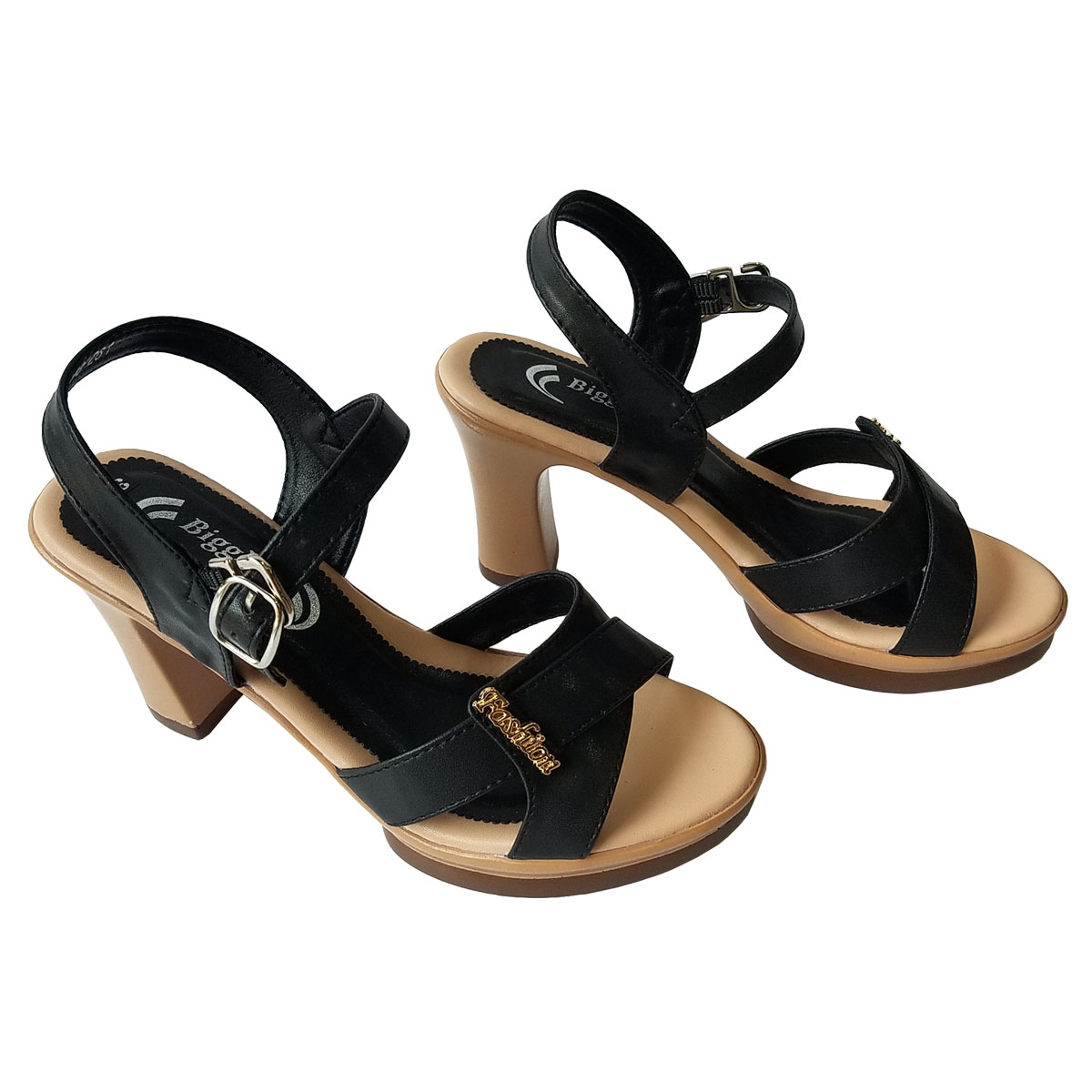 Giày Sandal Cao Gót BIGGBEN Gót 7cm SDCG76