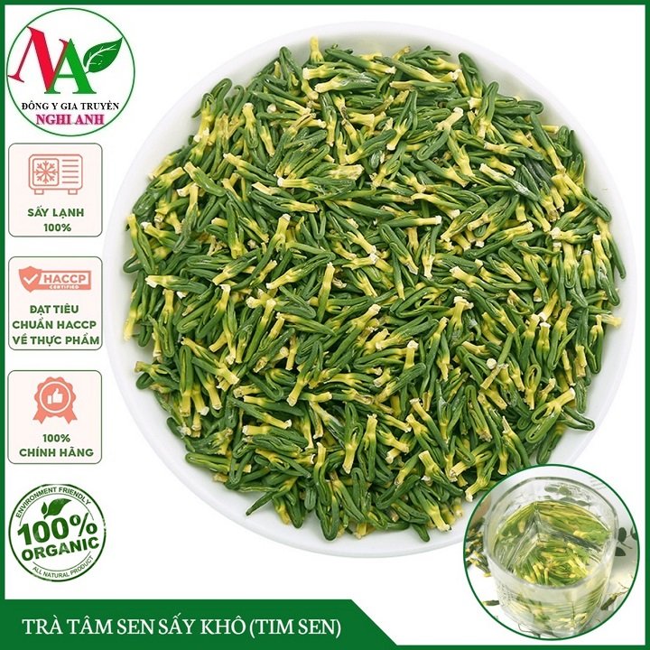 Trà Tâm Sen Sấy Khô 200g - Đ_iều Tr_ị Mất Ngủ Hiệu Quả