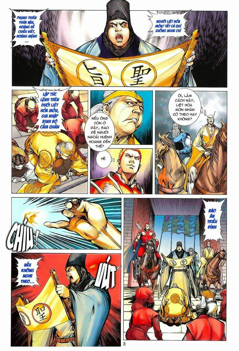thiết tướng tung hoành (cựu tác) chapter 96 8
