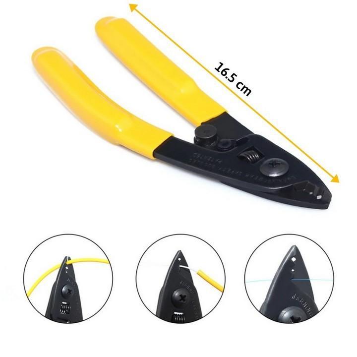 Kìm tuốt dây cáp sợi quang 3 khe lỗ CFS-3