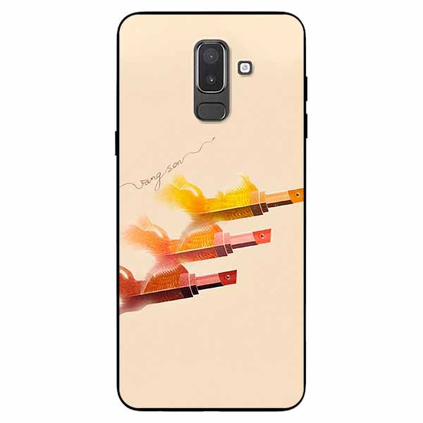 Ốp lưng dành cho Samsung J8 2018 mẫu Vàng Son