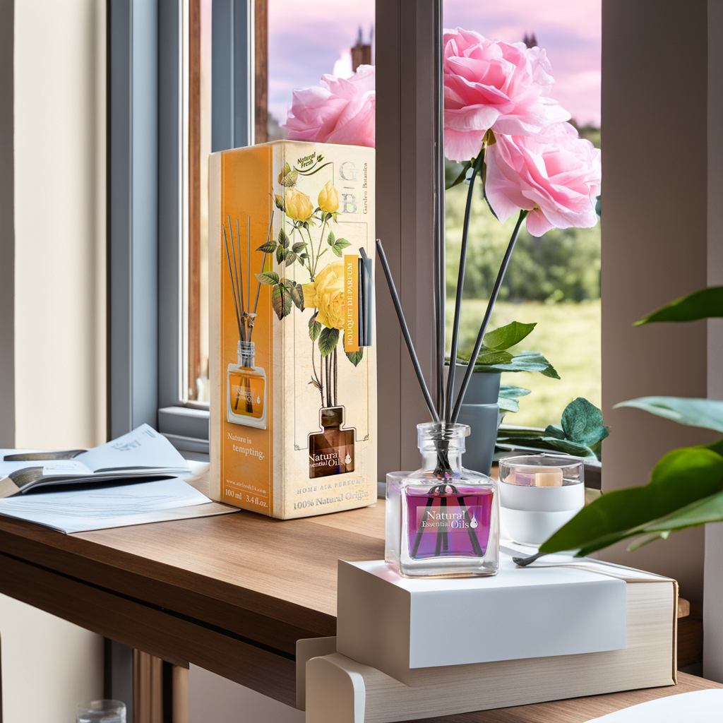 Nước hoa thơm phòng Elix - Garden Botanica - Hương Bouquet de Perfum (The Mát) - 100ml Nhập khẩu từ balan, hương thơm tự nhiên, lưu hương lâu