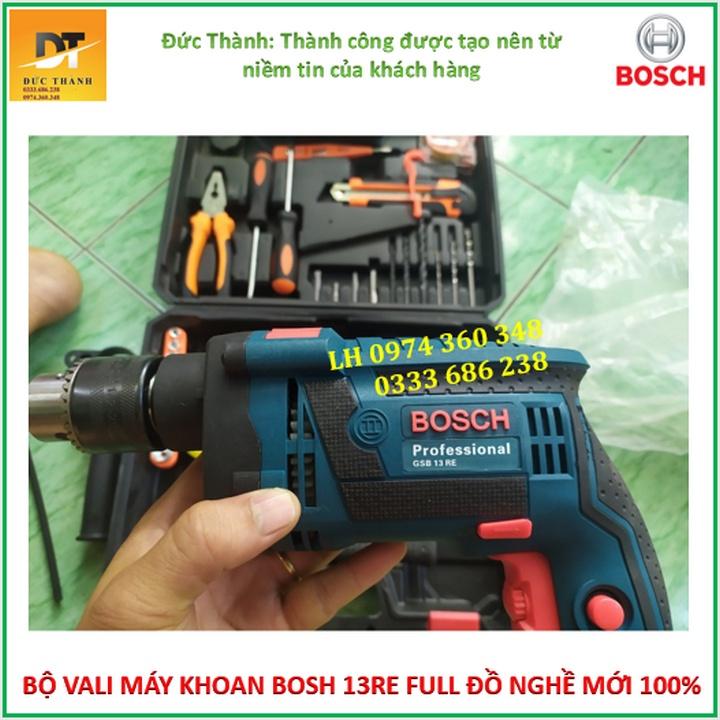 Bộ Vali Máy Khoan Bosh 13re FULL mới 100%