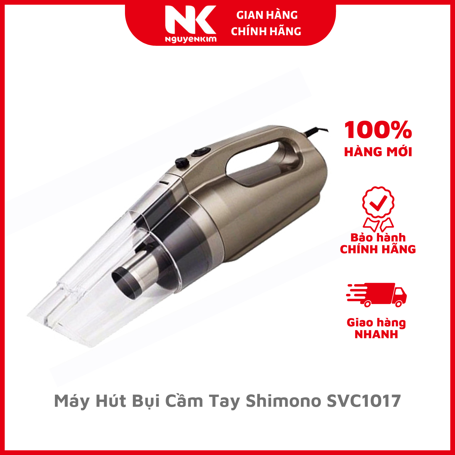 Máy Hút Bụi Cầm Tay Shimono SVC1017 - Hàng chính hãng