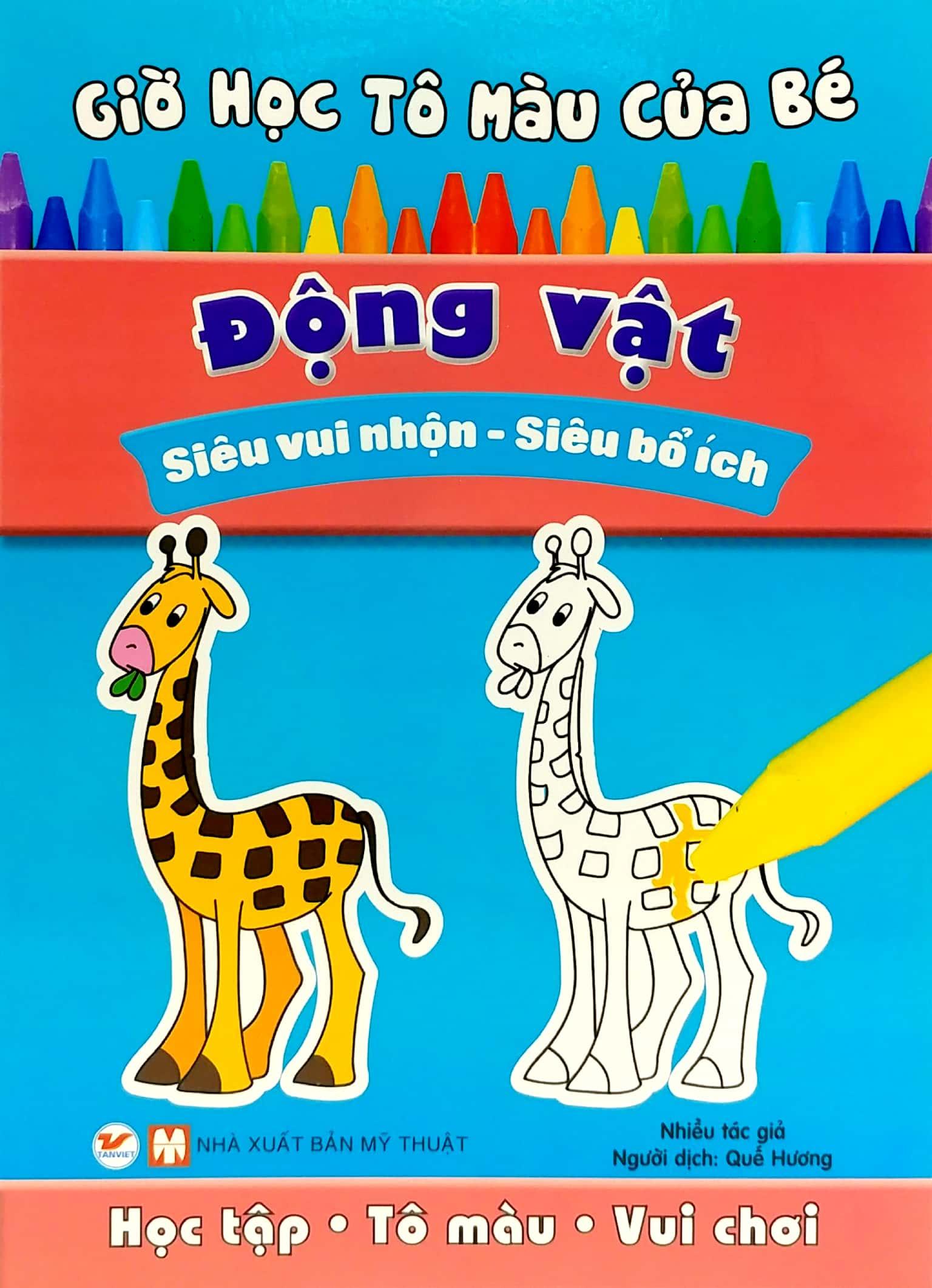 Bộ Sách Giờ Học Tô Màu Của Bé (Bộ 8 Cuốn)