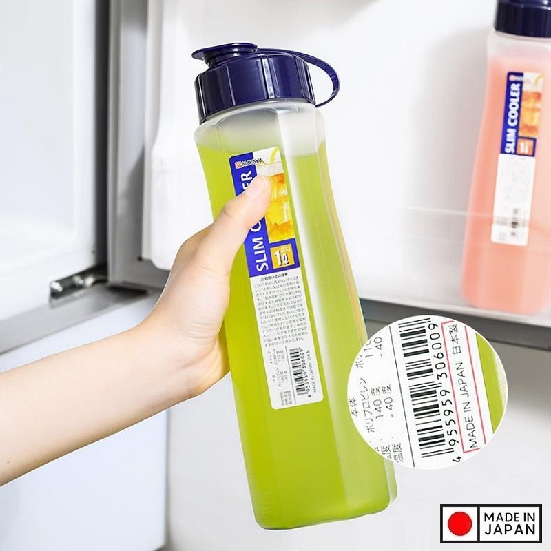 COMBO Bình nước du lịch 1000ml và Bình đựng nước 2L - Hàng Nội địa Nhật Bản