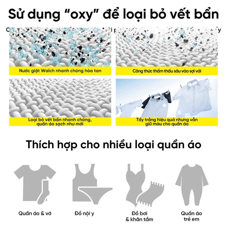 Túi nước giặt kháng khuẩn, khử mùi Walch 2L