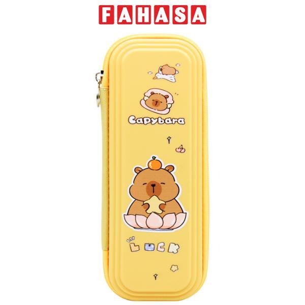 Bóp Viết Nhựa Capybara - Shunde 9116 - Màu Vàng