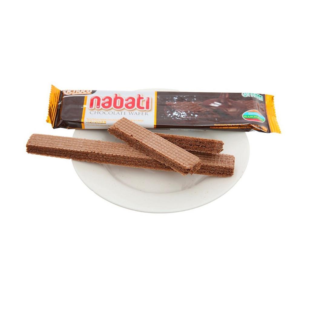 Bánh Sôcôla (Dạng Xốp) Richoco Nabati Chocolate (Hộp 20 thanh x 16g)