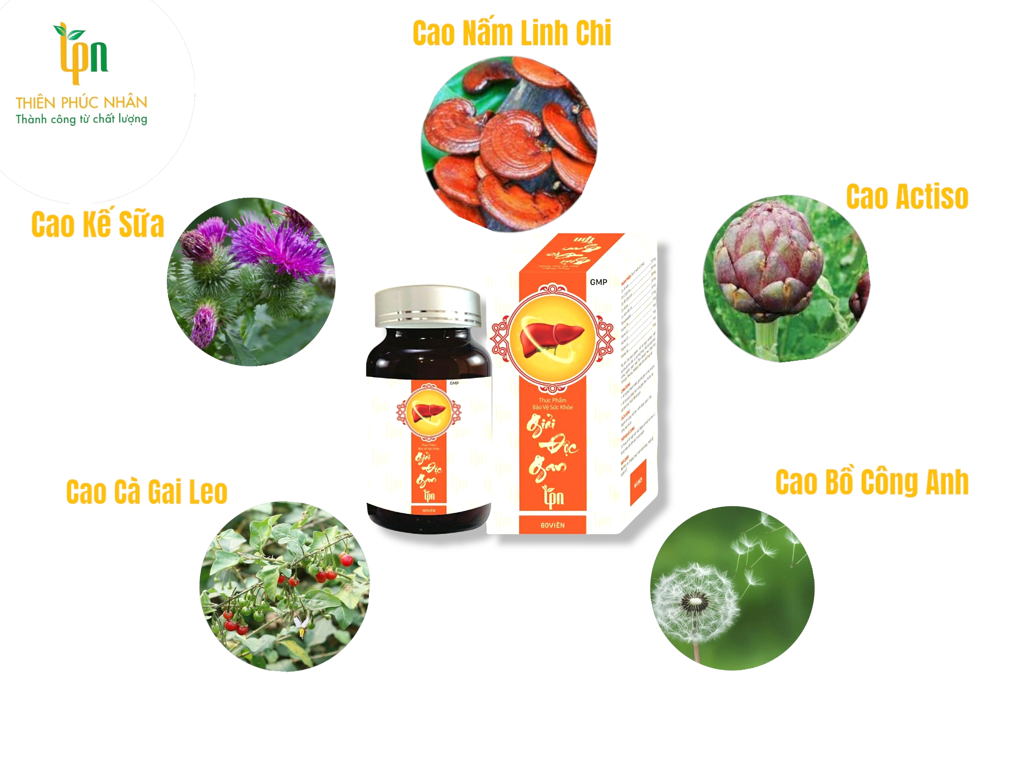 Combo 3 hộp Thực Phẩm Bảo Vệ Sức Khỏe Giải Độc Gan TPN