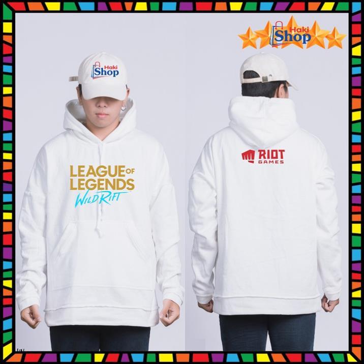 ️ MAX RẺ ️ ÁO KHOÁC HOODIE Liên Minh Tốc Chiến MÀU TRẮNG CỰC HOT CỰC NGẦU KIỂU DÁNG UNISEX HÌNH IN SẮC NÉT HOT TREND