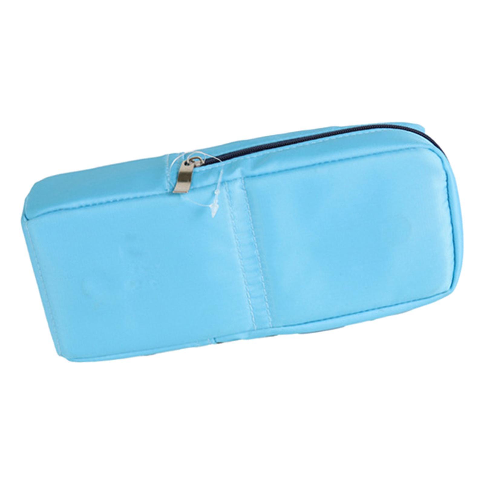 Multifunctional Pencil Case Nylon Pencil Holder Bag for Office College