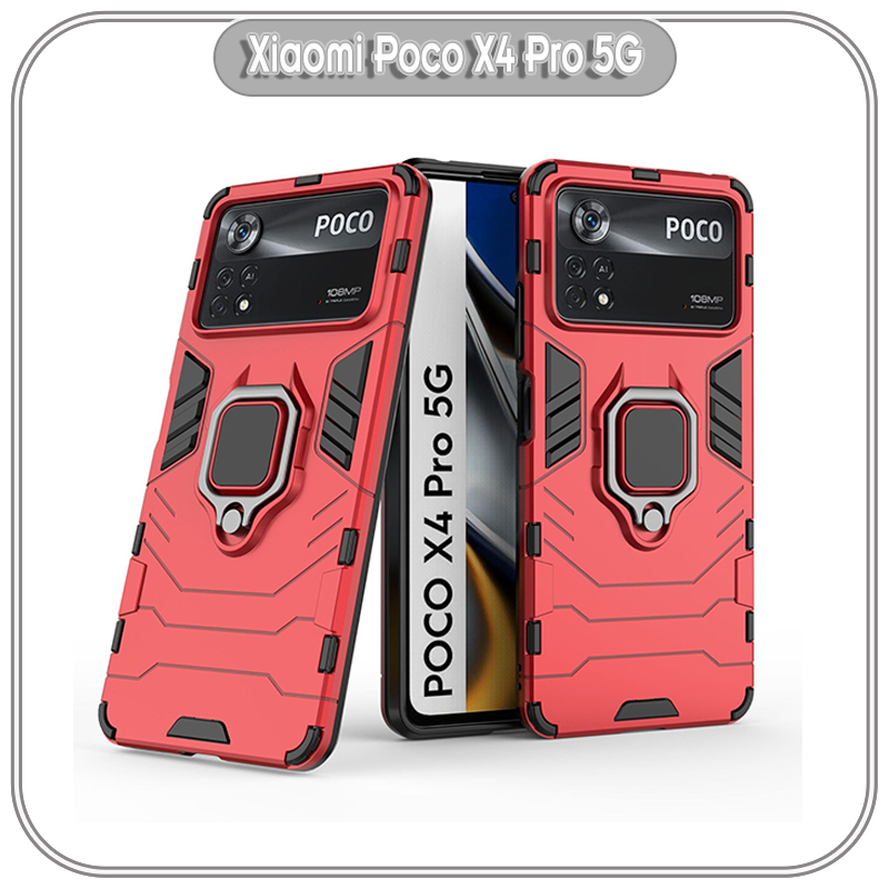 Ốp lưng cho Xiaomi Poco X4 Pro 5G Nhựa PC cứng viền dẻo chống sốc