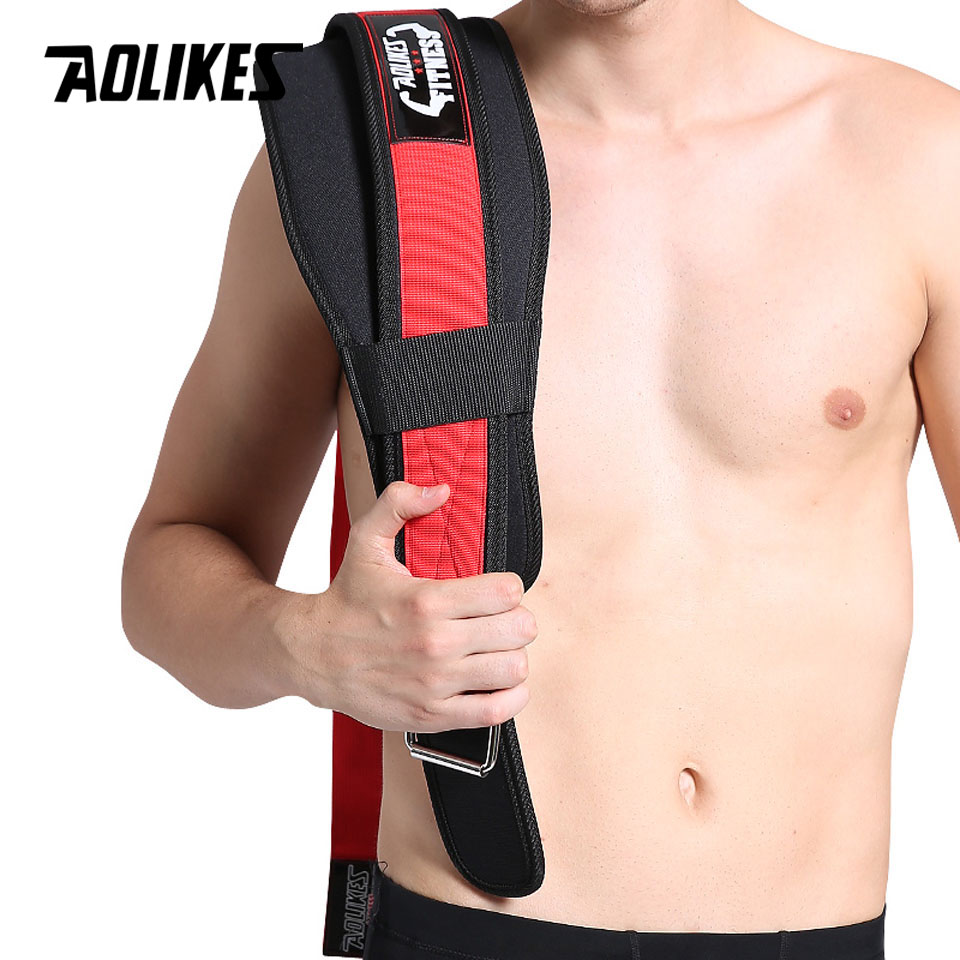 Đai lưng cứng tập gym AOLIKES A-7983 Sport waist support