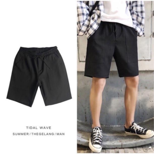 Quần short nam nữ chất cotton da cá