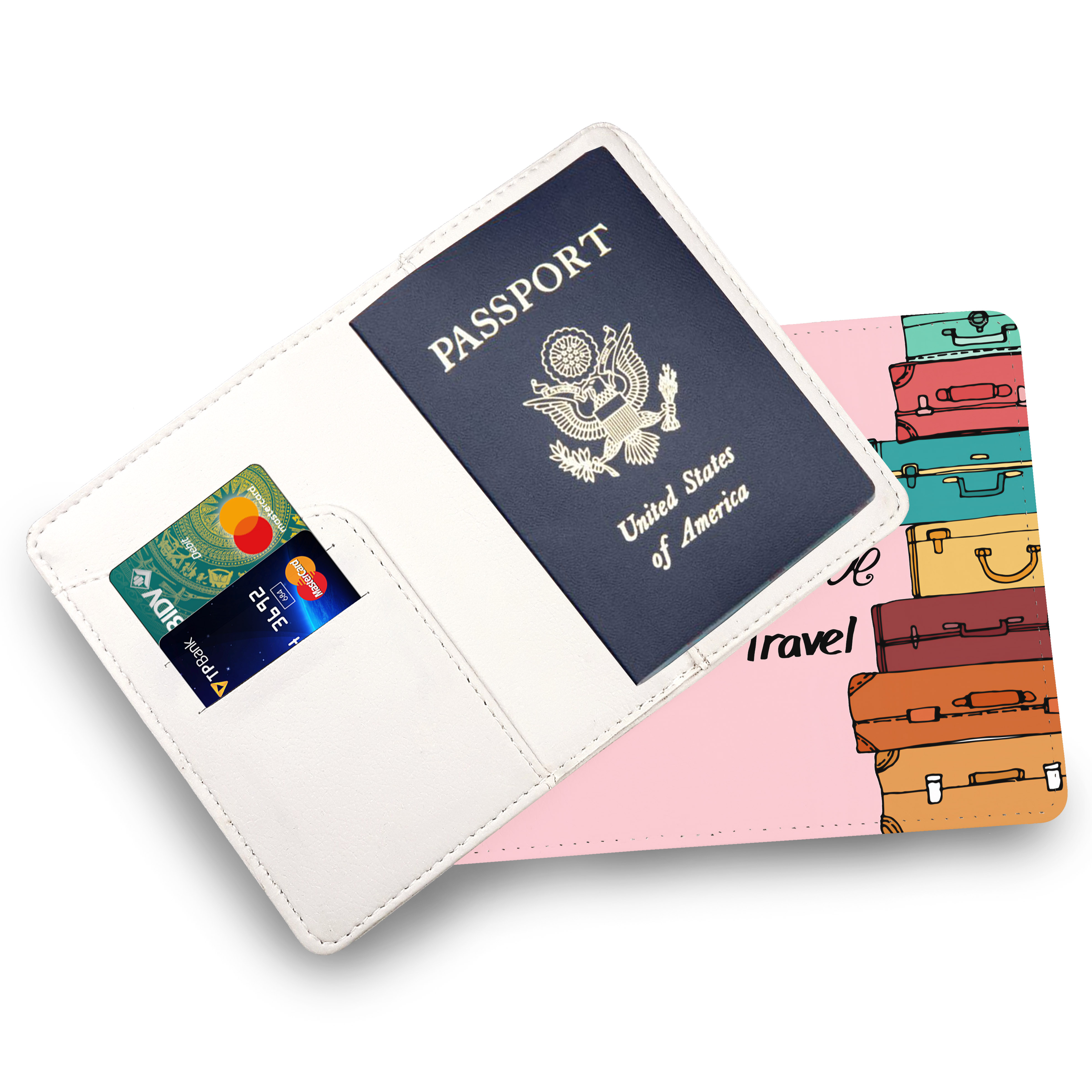 Bao Da Passport Du Lịch I LOVE TRAVEL - Ví Đựng Hộ Chiếu STormbreaker VALI Cute - Thiết Kế Đơn Giản Trẻ Trung Vintage - Hình Ảnh Sắc Nét - Passport Cover Holder - LT085