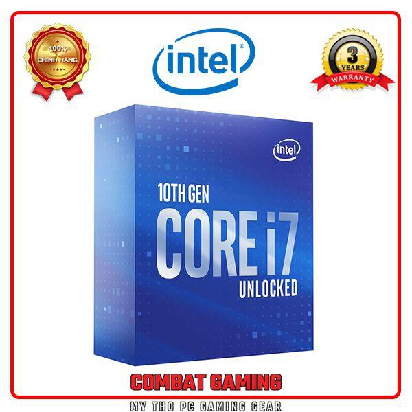 Bộ Vi Xử Lý INTEL CORE I7 10700K BOX - Hàng Chính Hãng