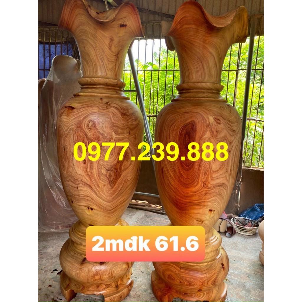 Lộc bình gỗ hương 190cm