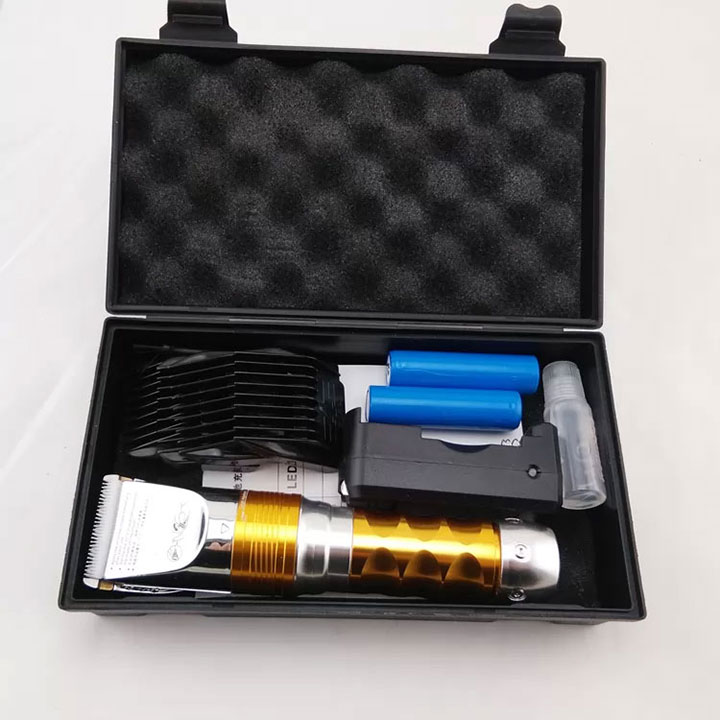 Tông Đơ Cắt Tóc Cao Cấp F10 TẶNG Áo Choàng Cắt Tóc + Lược