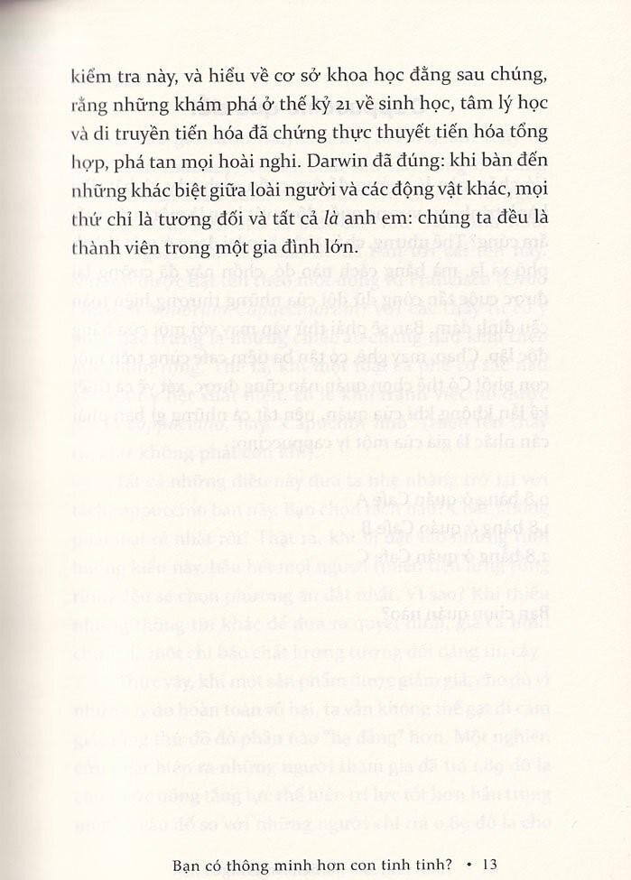 Sách Bạn Có Thông Minh Hơn Con Tinh Tinh