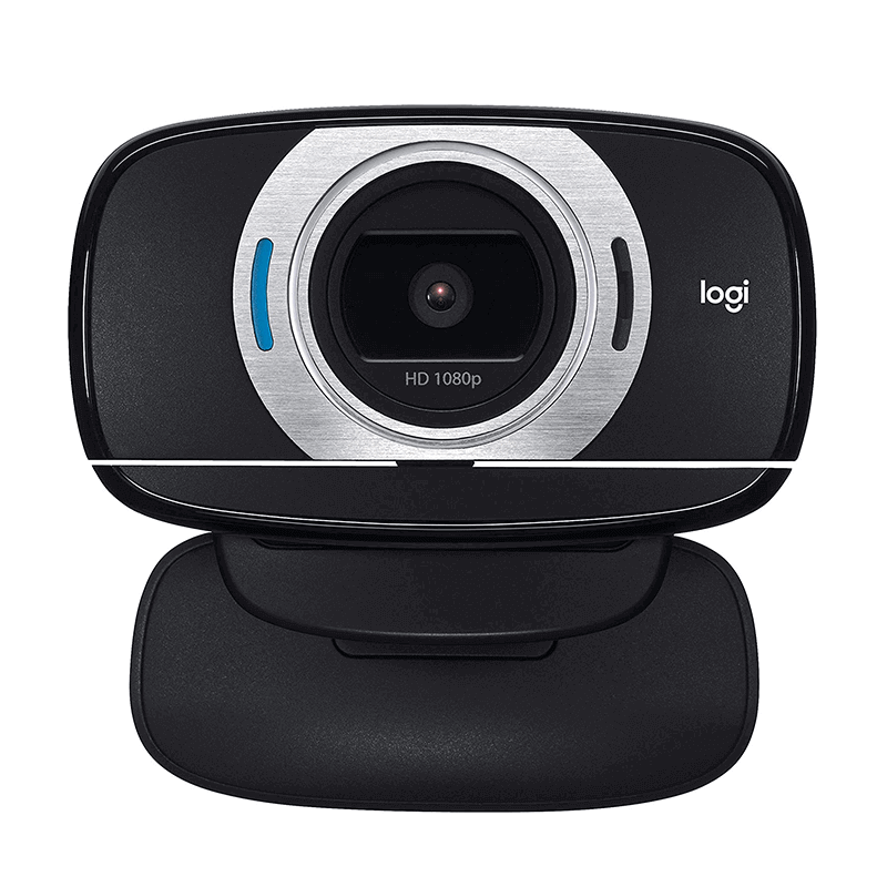 Webcam Logitech C615 1080p HD 30 FPS - Xoay được 360o, tự động lấy nét và chỉnh sáng, mic giảm tiếng ồn, tương thích PC/Laptop - Hàng chính hãng