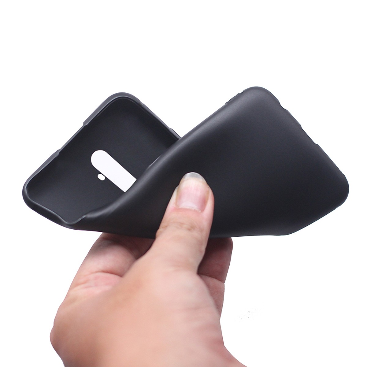 Ốp Lưng Dẻo Mỏng Đen Dành Cho Oppo Reno 2F