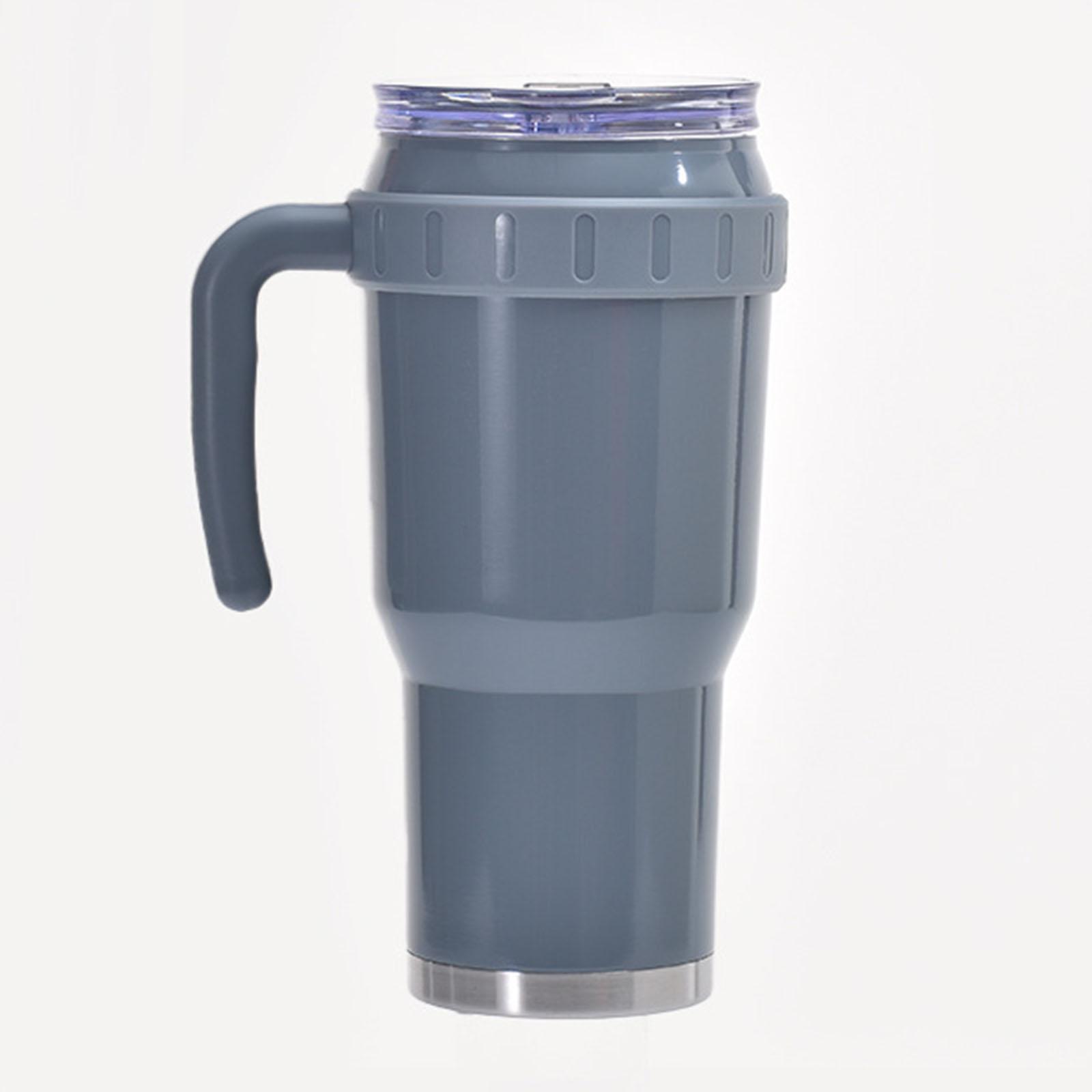40oz Tumbler with Handle Outdoor Portable Leakproof Fit in Car