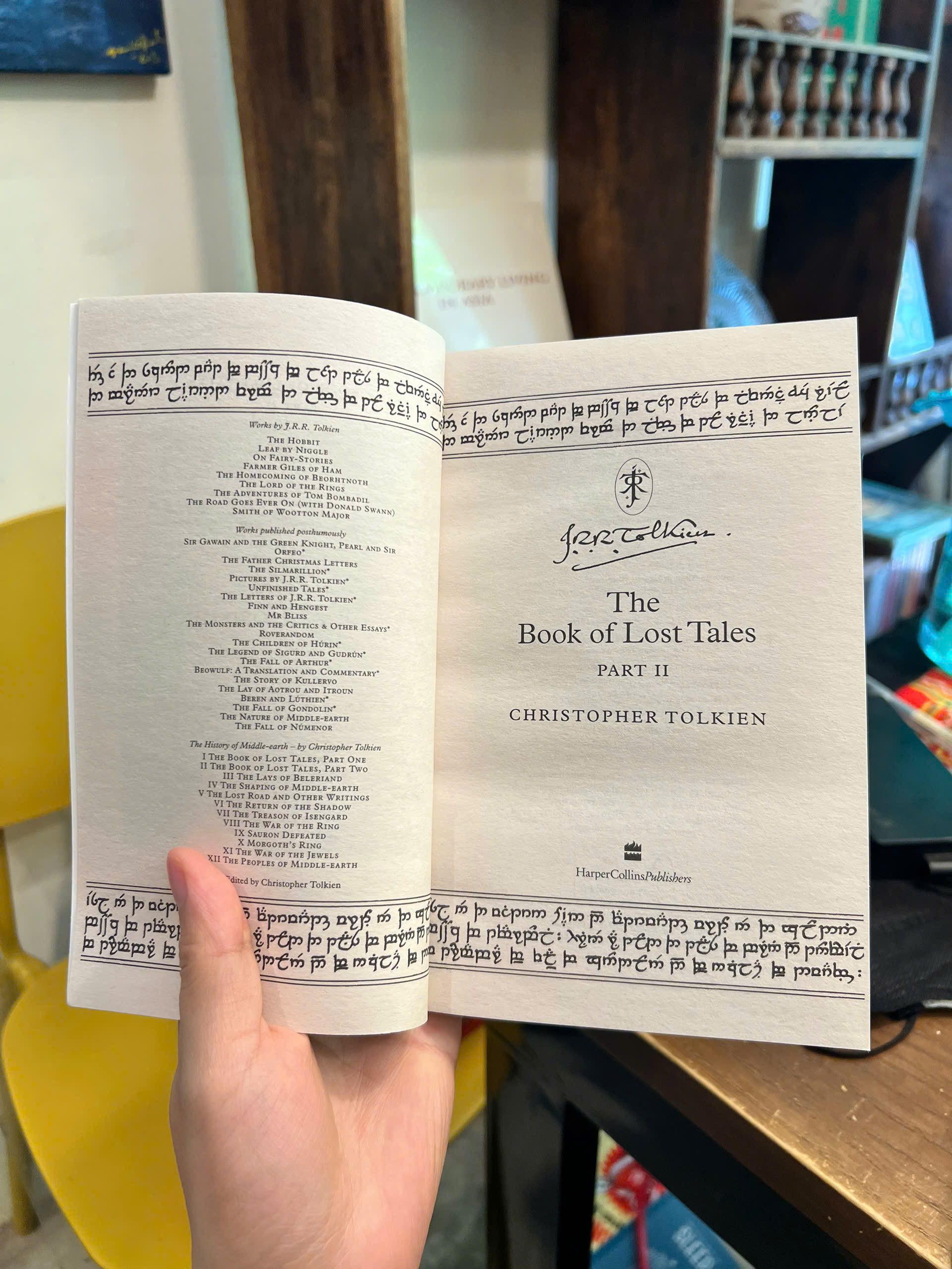 Sách - The Book of Lost Tale - Part 2 by J.R.R. Tolkien | Fantasy Fiction / Ngoại văn Nhập khẩu UK