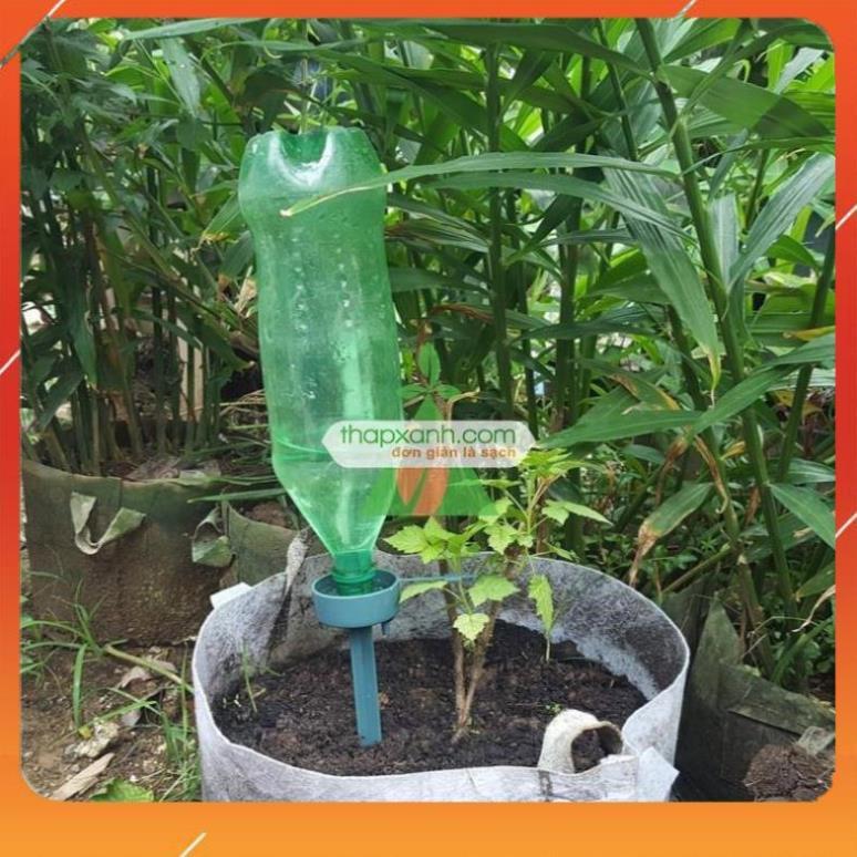 Bộ 5 Que cắm tưới lắp chai C-03, Đầu cắm tưới nhỏ giọt 3 chế độ, Que cắm nhỏ giọt lắp chai nhựa pet 206801-2