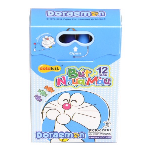 Bút nhựa màu Colokit Doraemon Thiên Long - PCR-02/DO