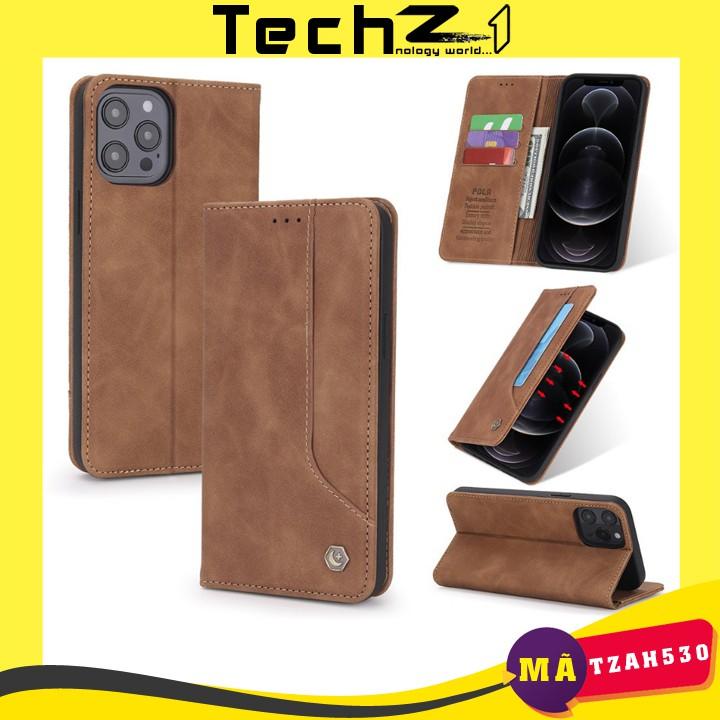 Bao Da Ốp Lưng Kiểu Ví Nắp Lật cho iPhone 6/7/8/X/XS/XR/XSMax/11/11Pro/11Max/12/12Pro/12Max/13/13Pro/13Max - Mã TZAH530